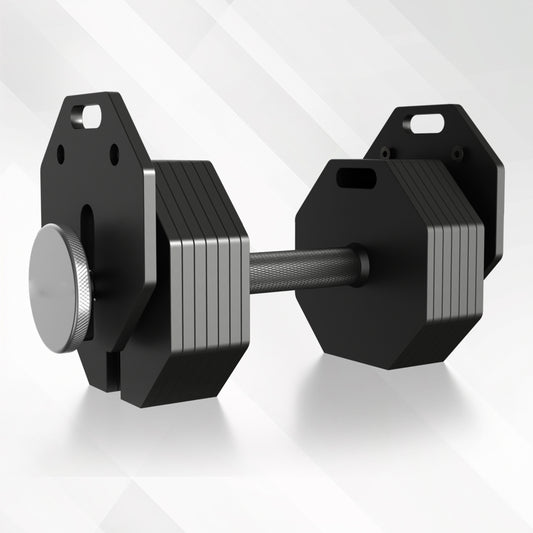 80LB Octagonal Dumbbells