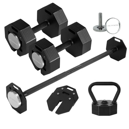 80LB Octagonal 3-in-1 Set