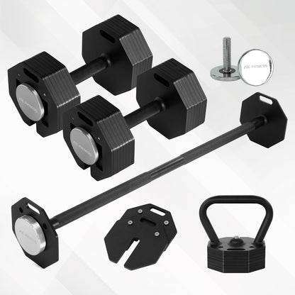 80LB Octagonal 3-in-1 Set