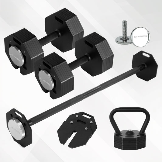 80LB Octagonal 3-in-1 Set