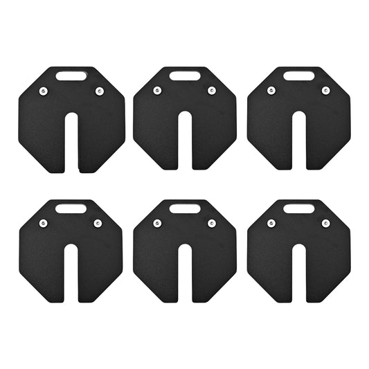 Octagonal Dumbbell Pieces*6