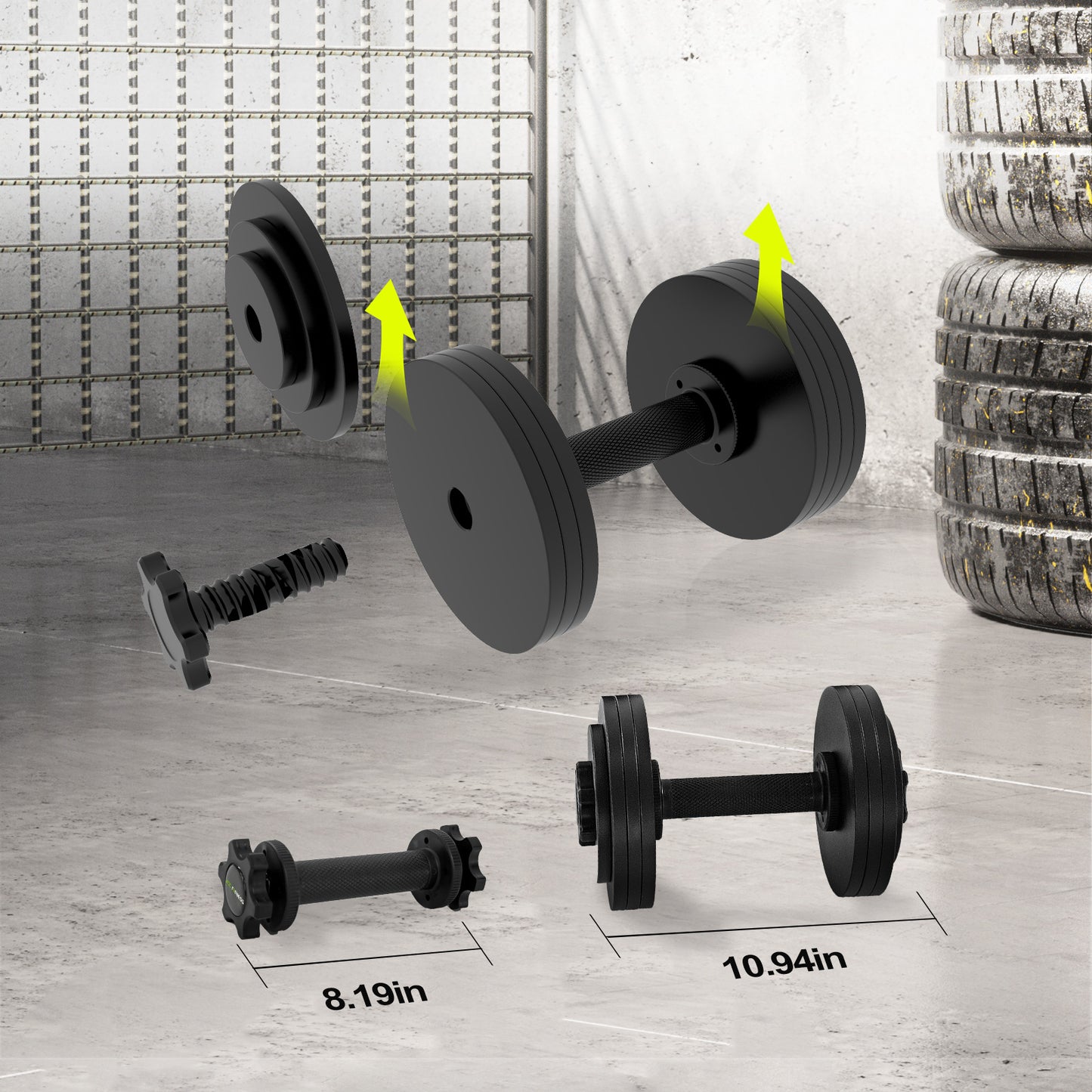 30LB Nylon Dumbbells