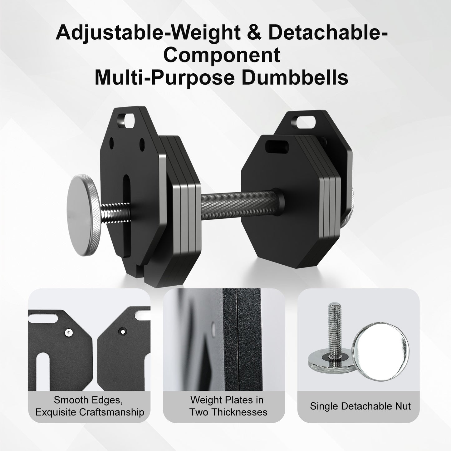 80LB Octagonal 3-in-1 Set