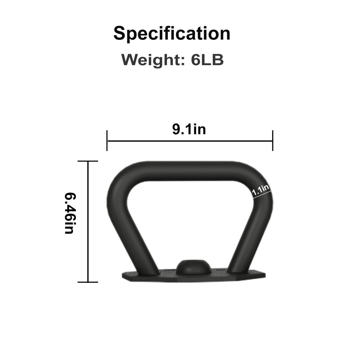 Octagonal Kettlebell Handle