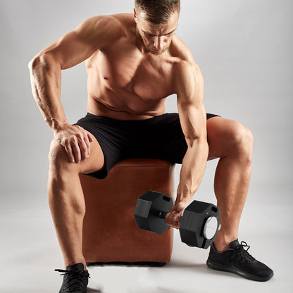 90LB Octagonal Dumbbells