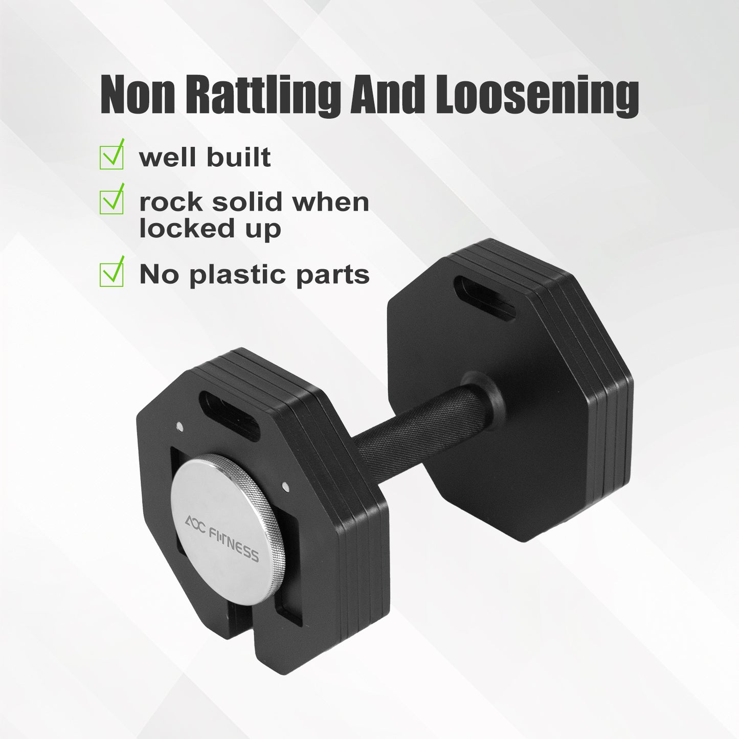 Octagonal Dumbbell Pieces*6