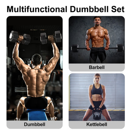 80LB Octagonal 3-in-1 Set