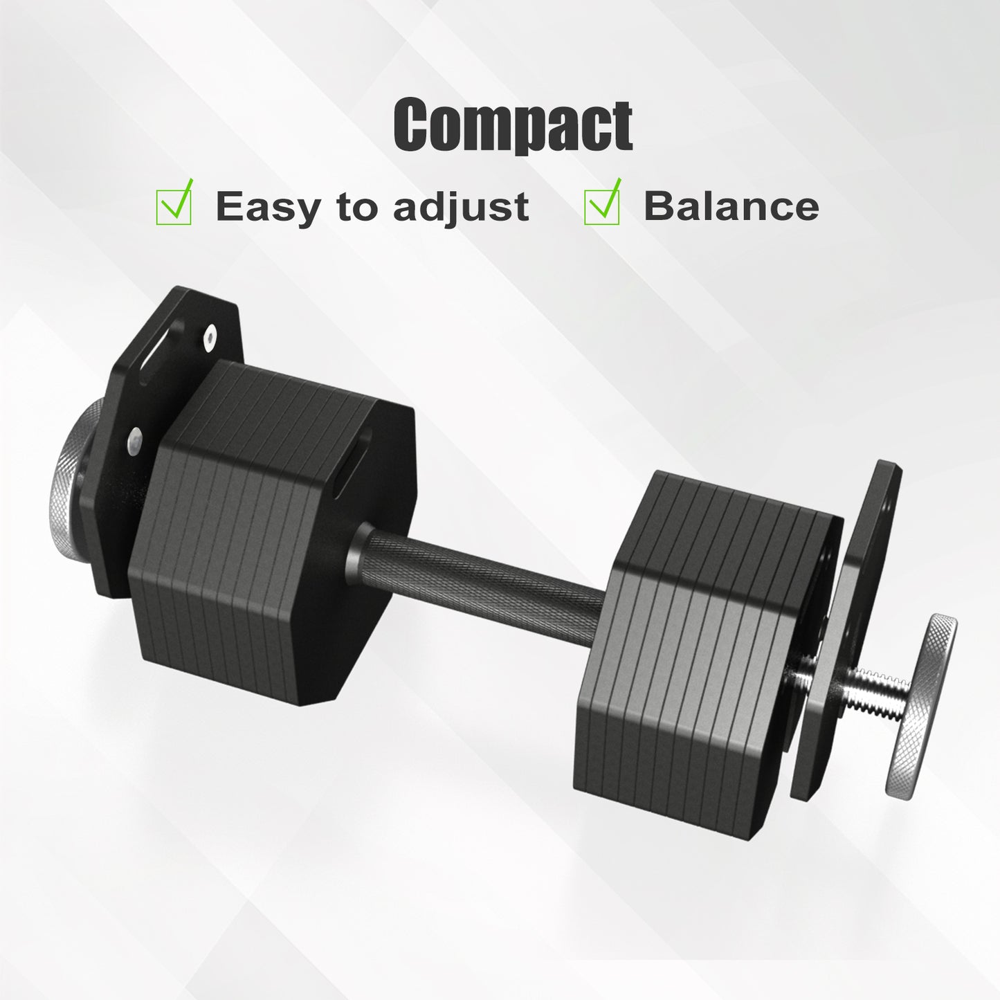 Octagonal Dumbbell Pieces*6