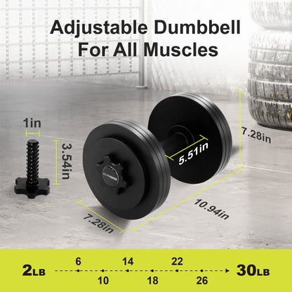 30LB Nylon Dumbbells