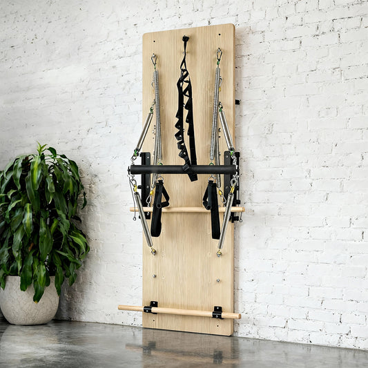 Pilates Springboard, Wall Mounted Pilates Reformer Machine